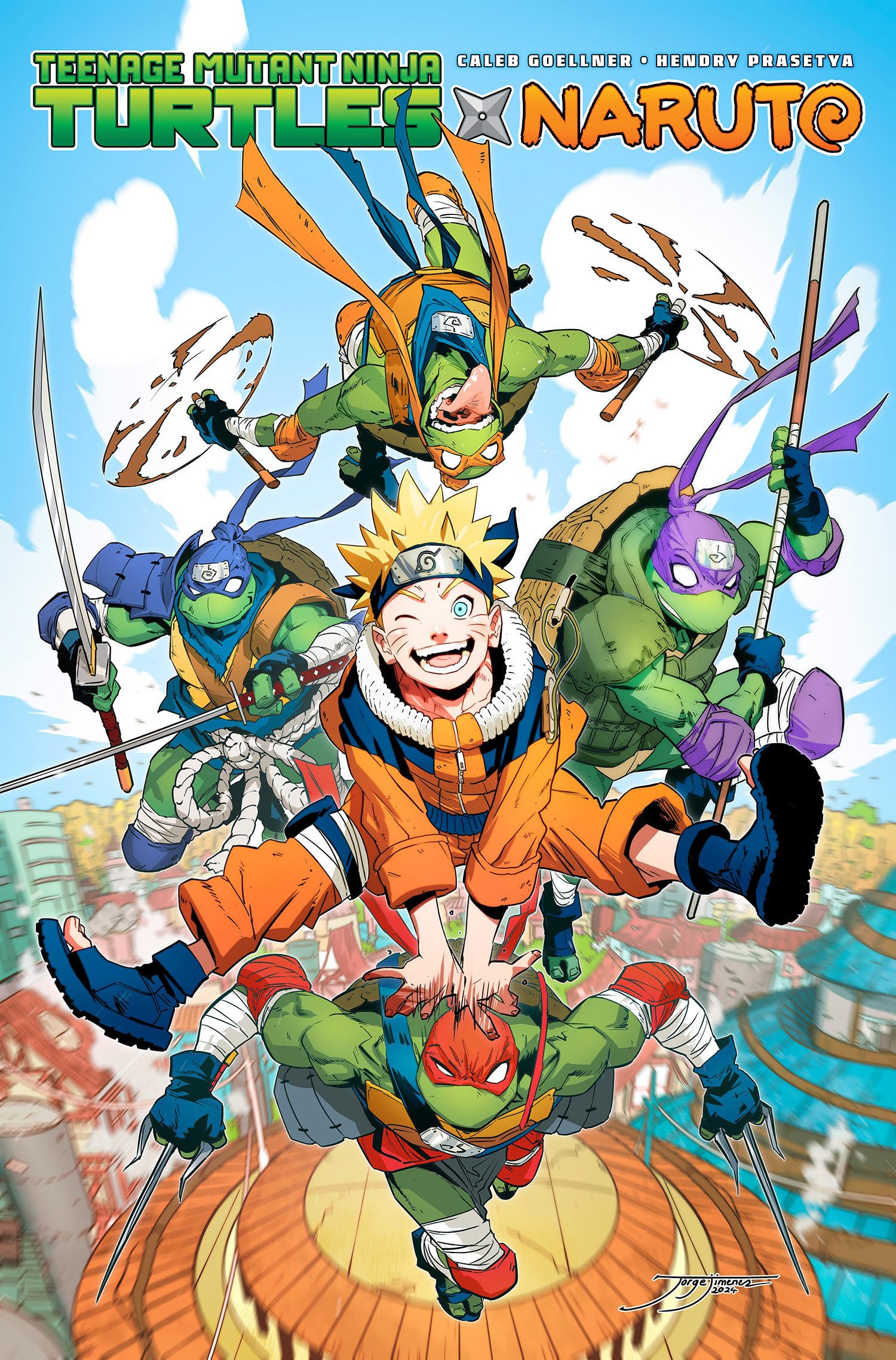 Teenage Mutant Ninja Turtles x Naruto : Goellner, Caleb, Prasetya